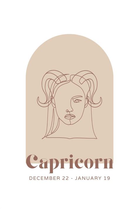 capricorn woman sketch print celine figure the file|Capricorn Zodiac Print — HANNAH FRIPP CREATIVE.